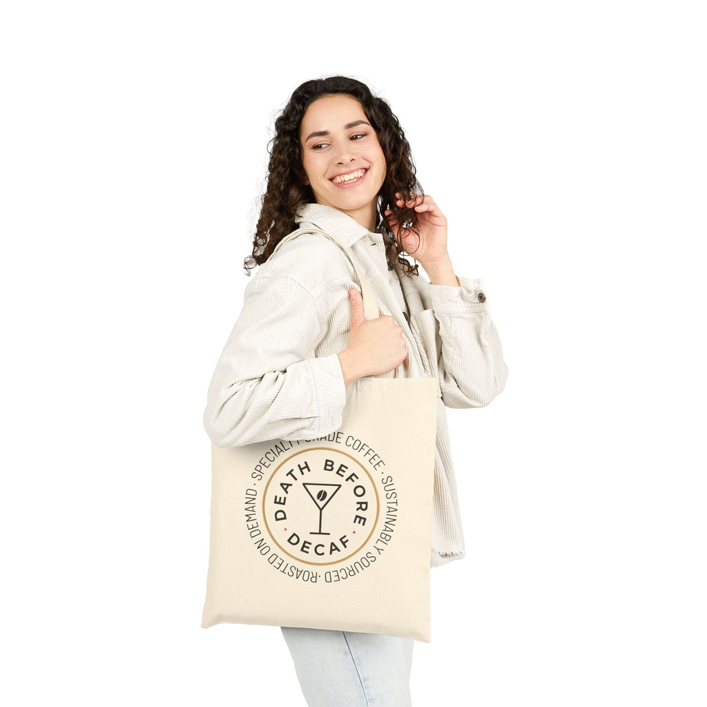 Coffee Lover Canvas Tote