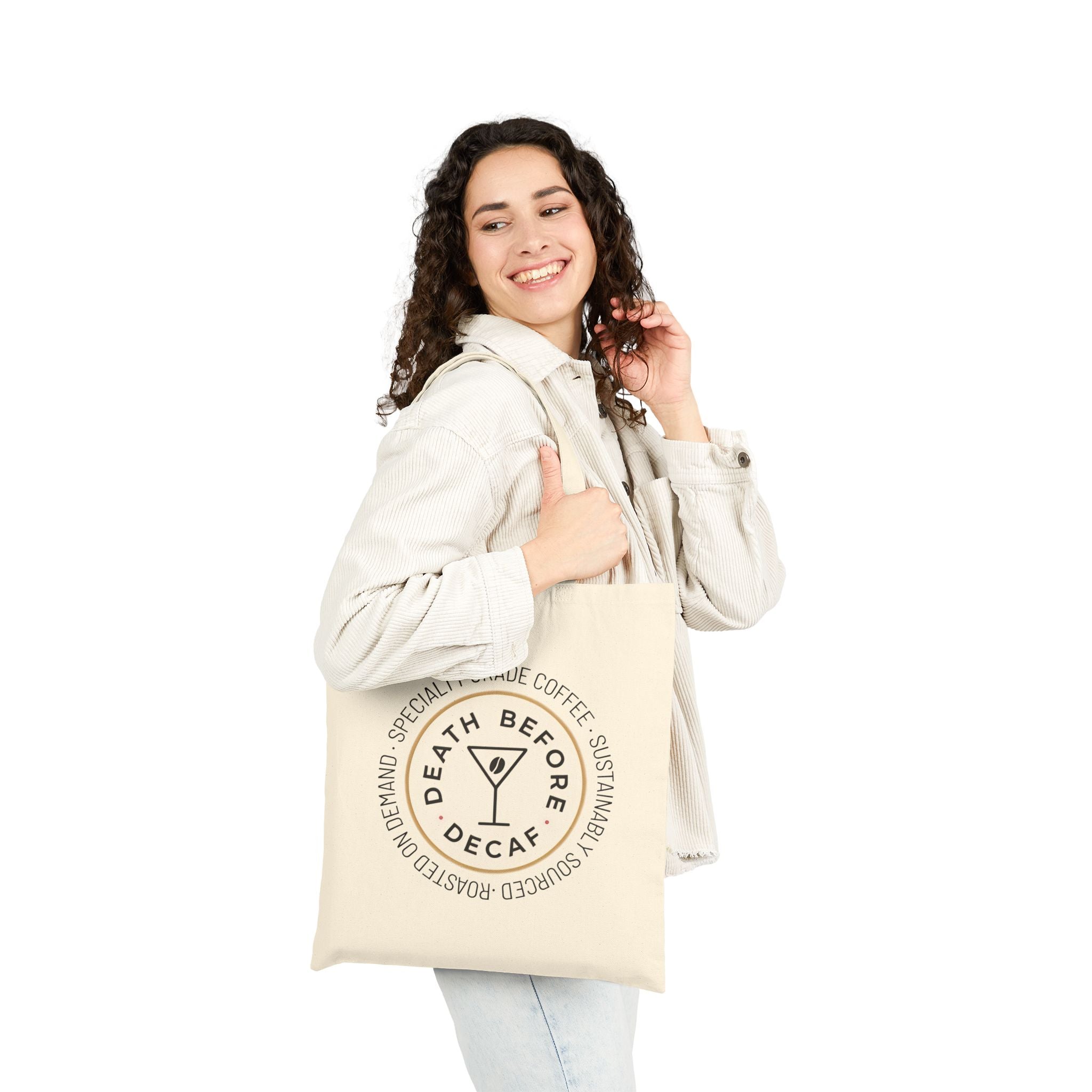 Coffee Lover Canvas Tote