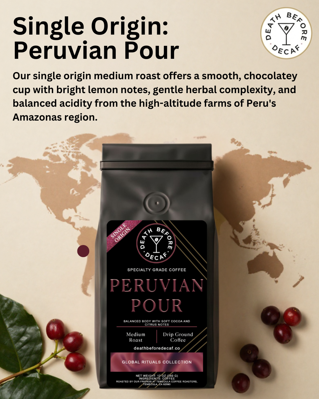 Single Origin: Peruvian Pour (Medium Roast)