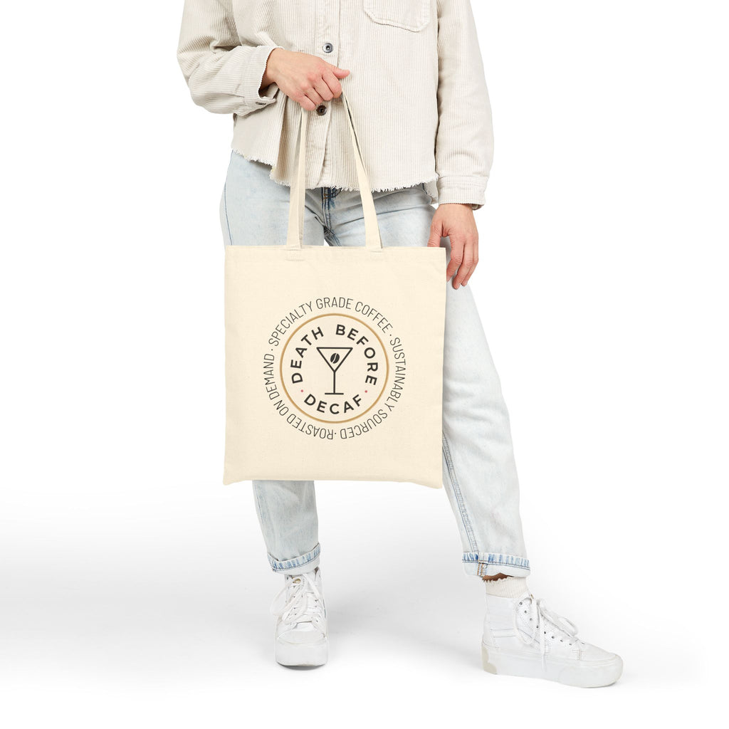 Coffee Lover Canvas Tote