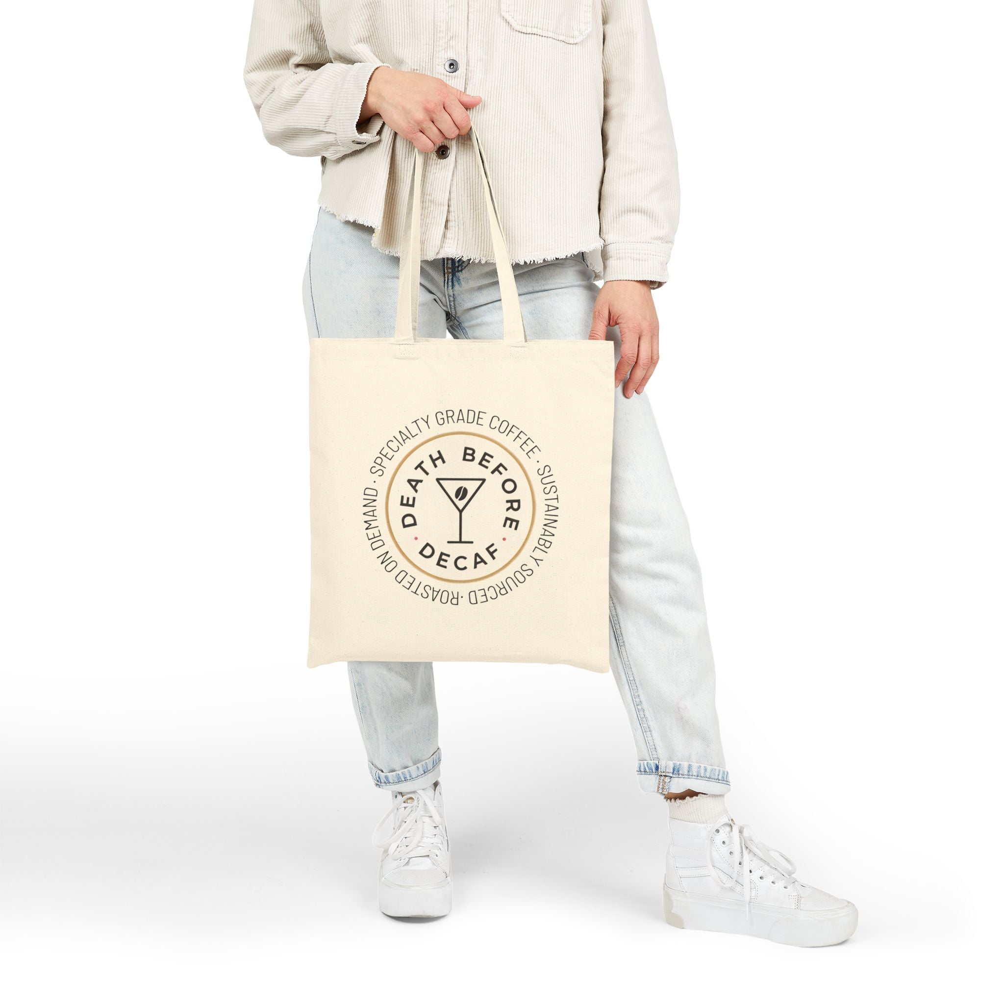 Coffee Lover Canvas Tote
