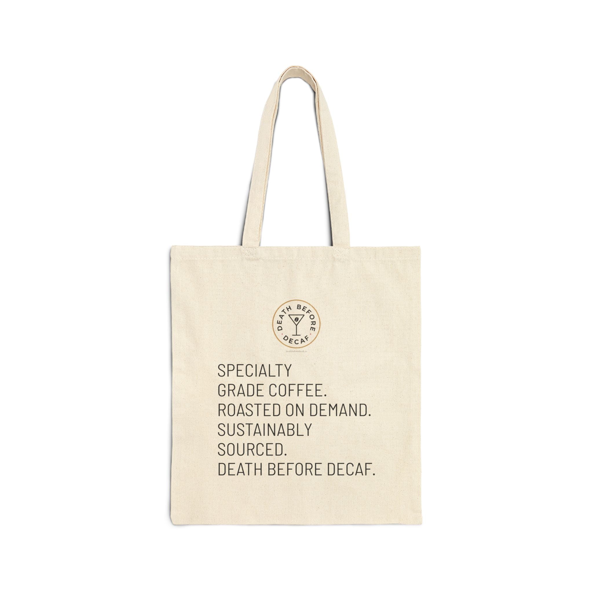 Coffee Lover Canvas Tote