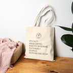 Coffee Lover Canvas Tote