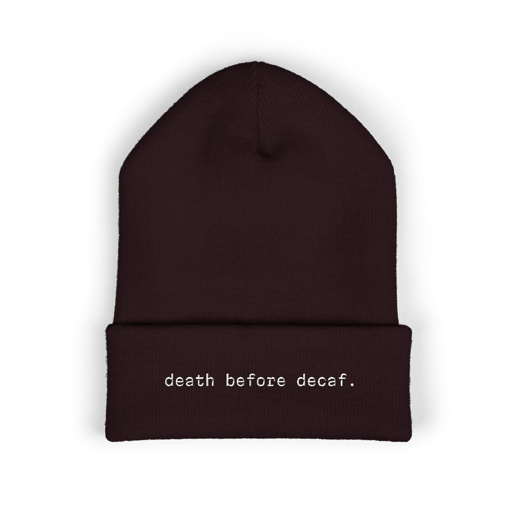 Embroidered Beanie