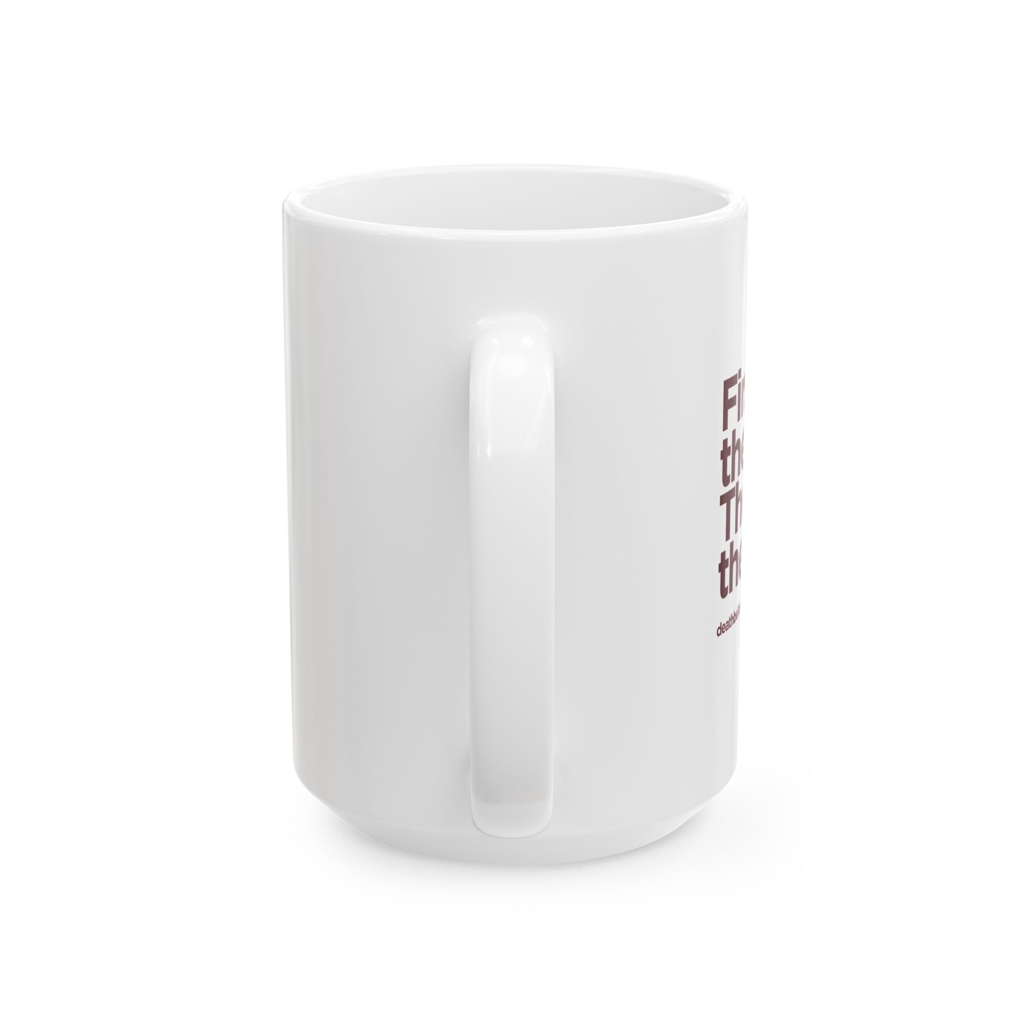 Coffee Mug - "Drink Coffee. Do Things." Minimalist Motivational Ceramic Mug (11oz, 15oz)