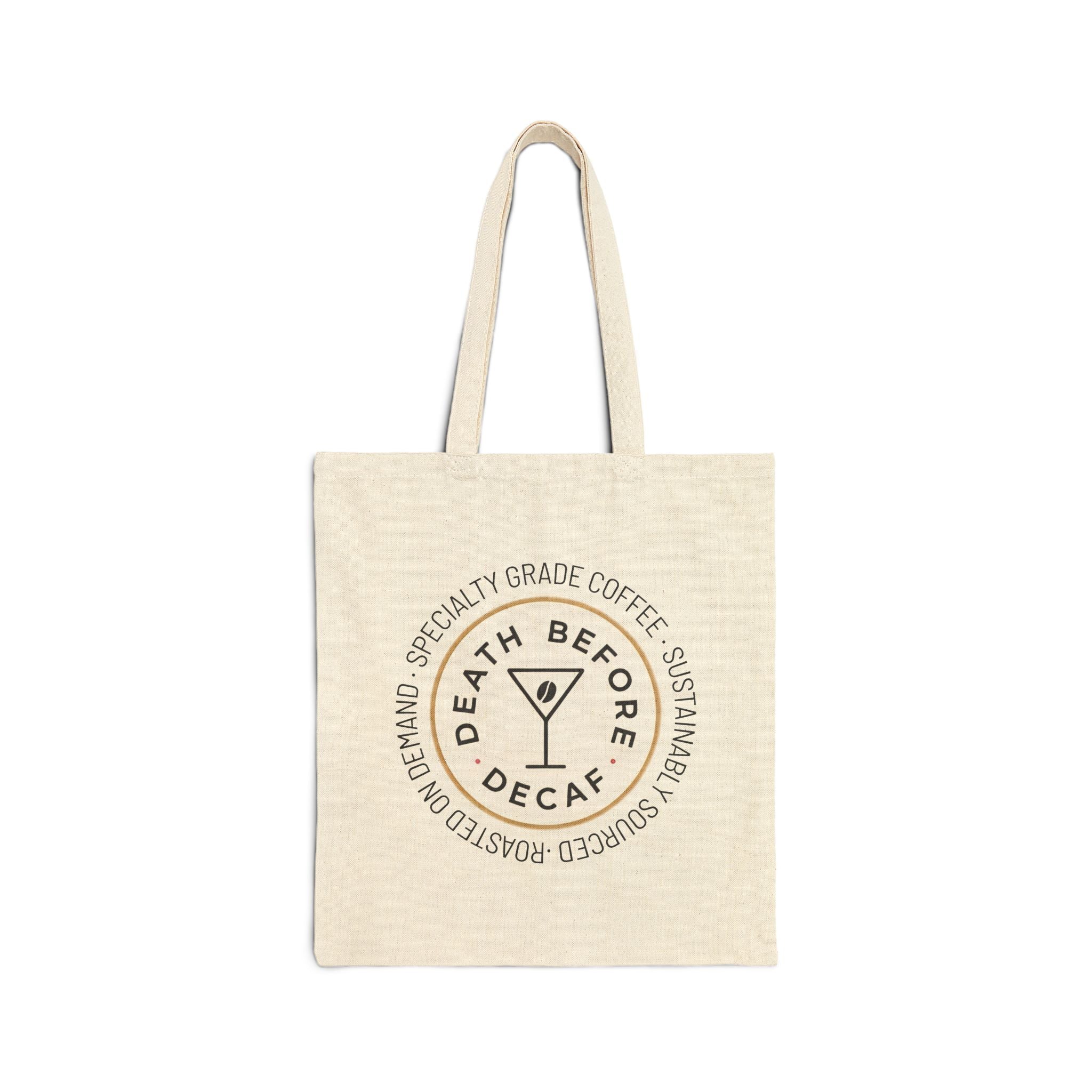 Coffee Lover Canvas Tote